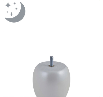 Jeu de 4 Pieds Boule Blanc 9cm | Ma Literie Française 2