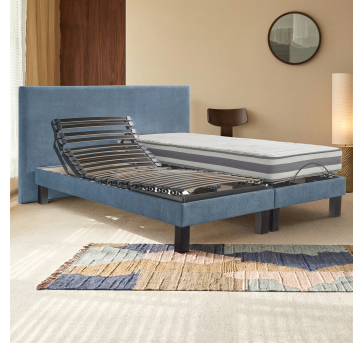 Le sommier relaxation Atlantis 100 tapissier H16 se règle