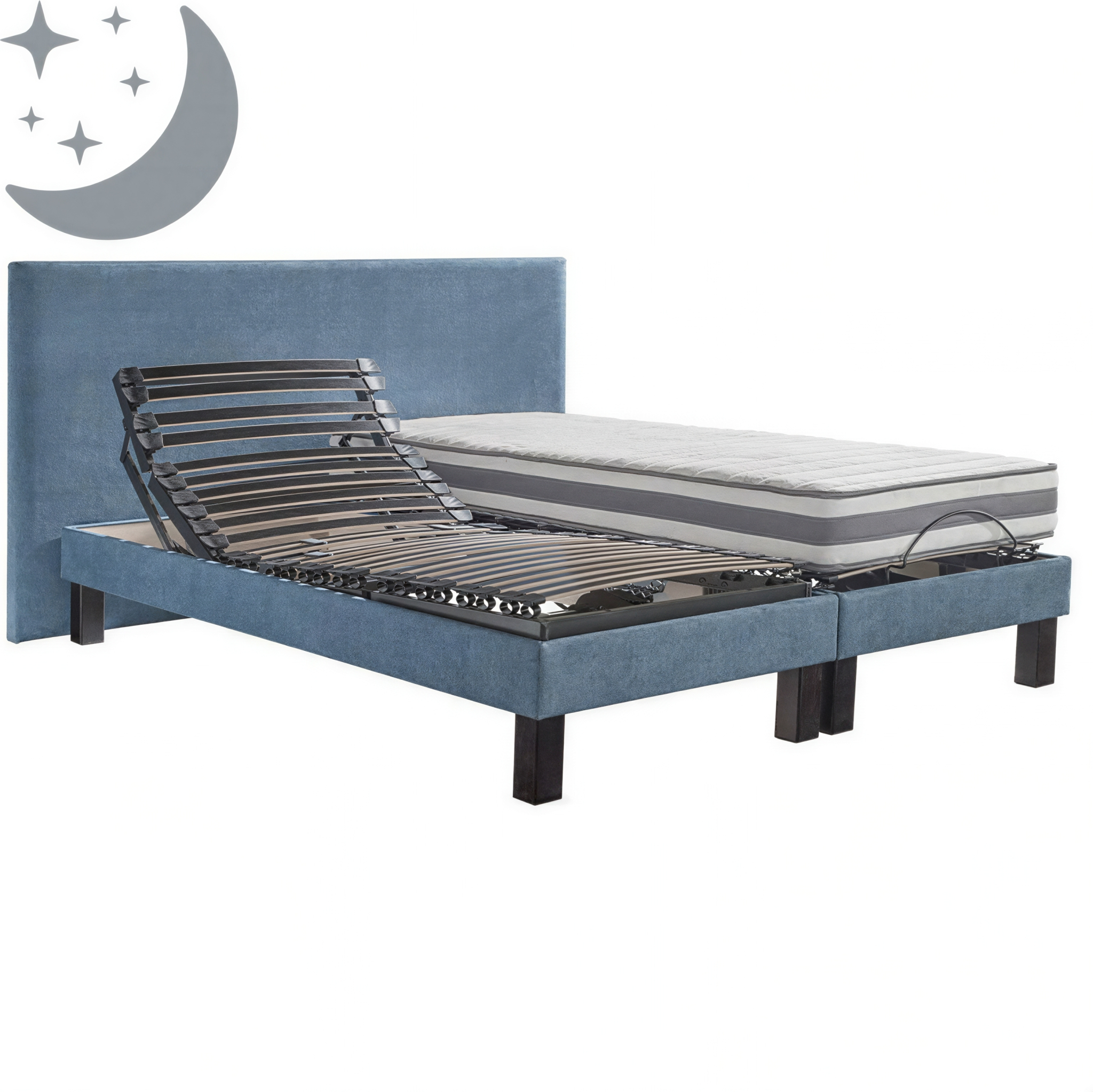 Sommier relaxation électrique Atlantis 100 tapissier